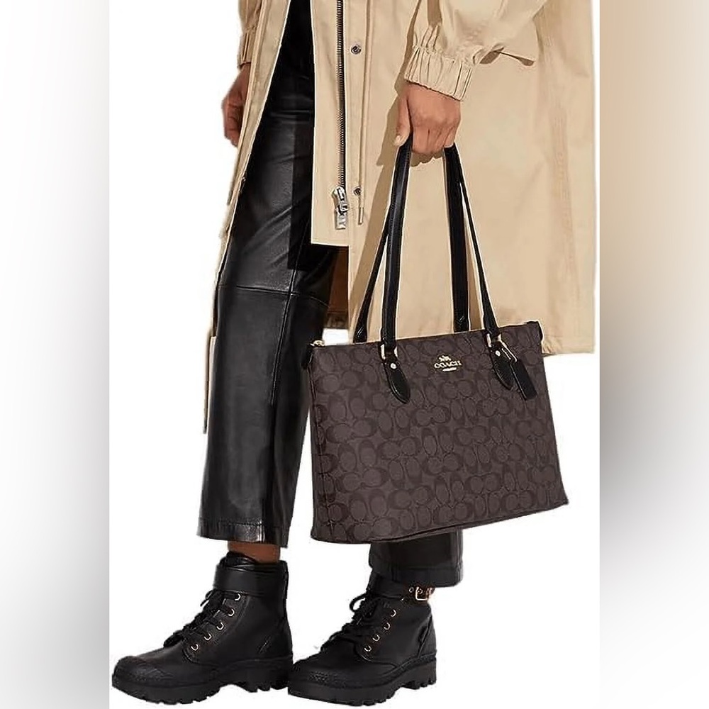 Coach Gallery Tote Shoulder Bag - Picture 3 of 7